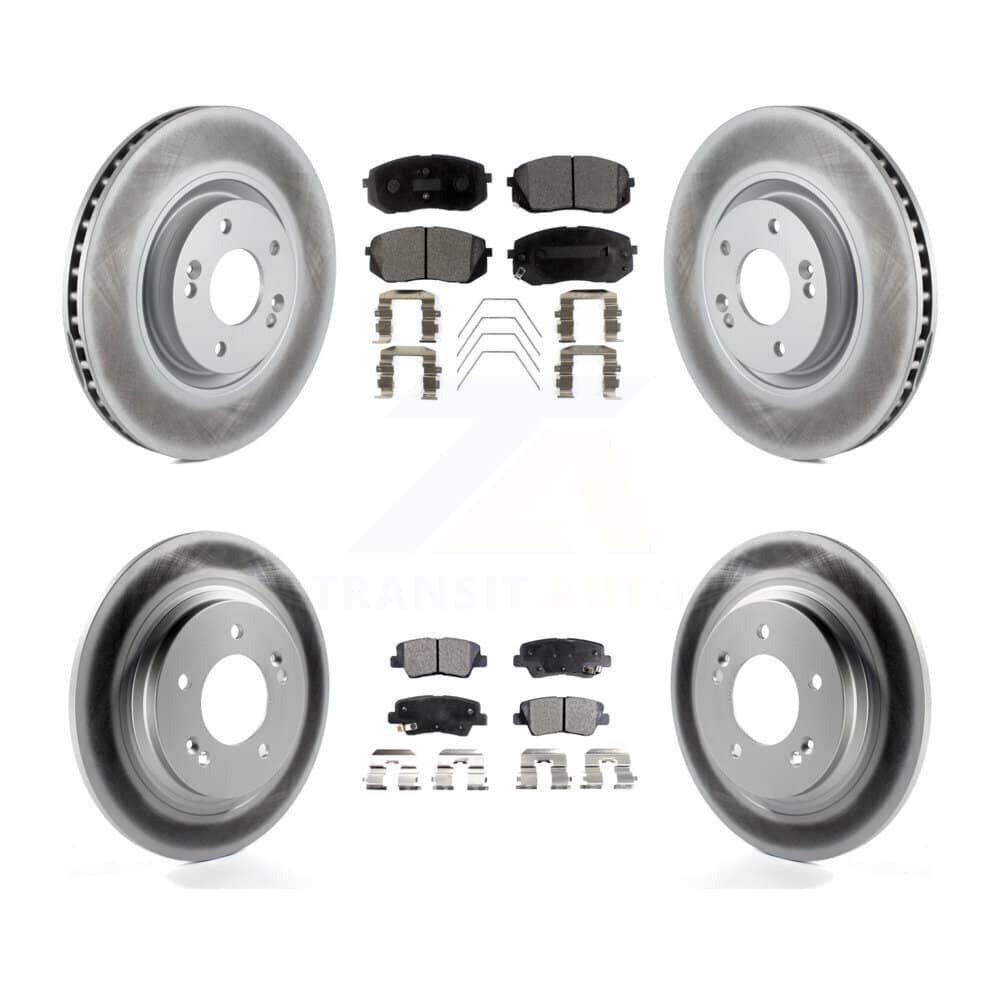 Transit Auto - KGF-101102 - Front and Rear Disc Brake Kits