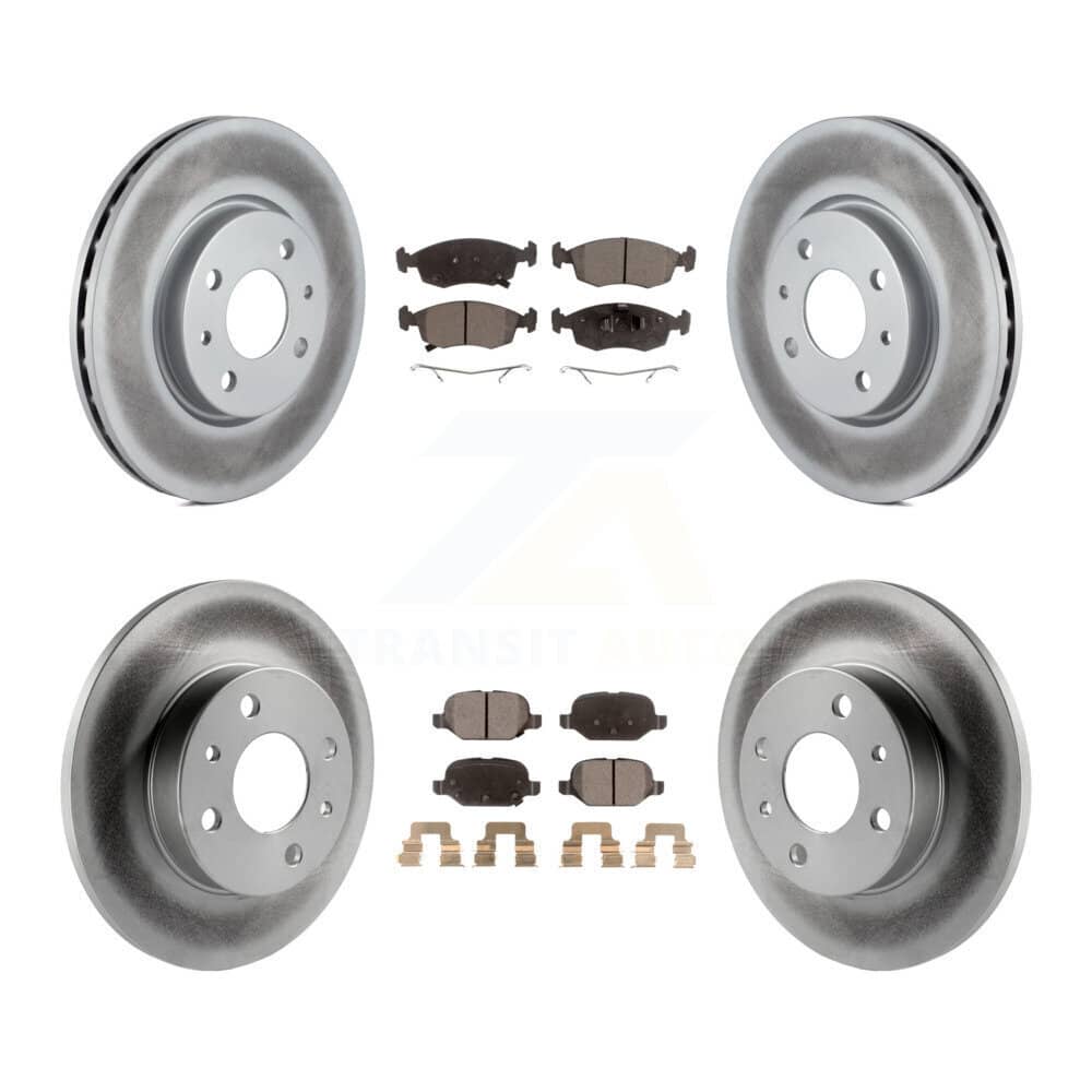 Transit Auto - KGF-101113 - Front and Rear Disc Brake Kits