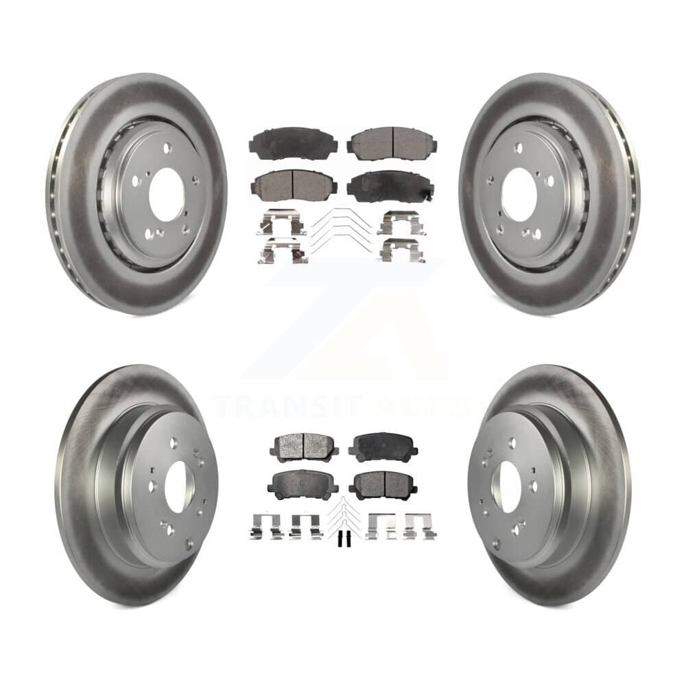 Transit Auto - KGF-101132 - Front and Rear Disc Brake Kits
