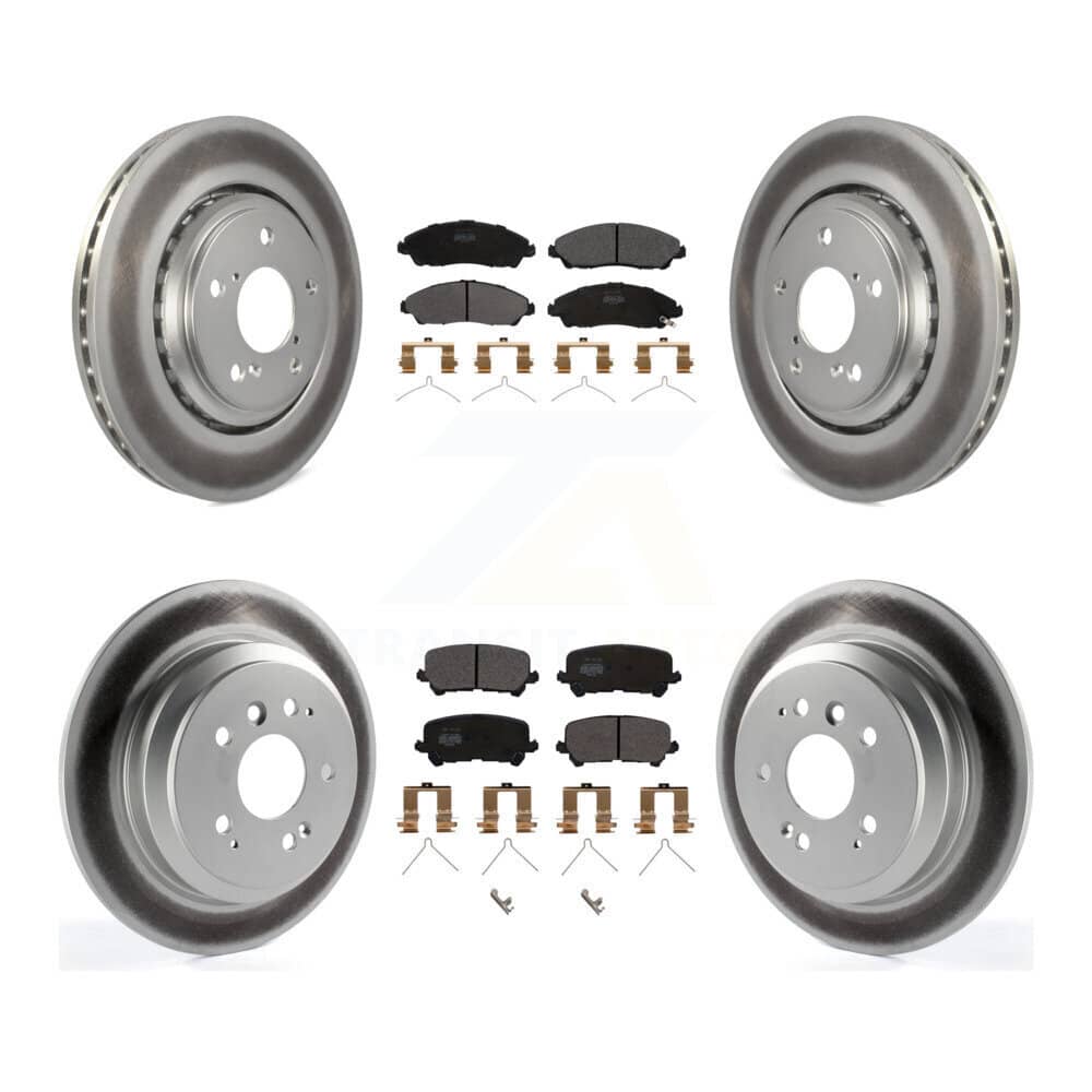 Transit Auto - KGF-101133 - Front and Rear Disc Brake Kits