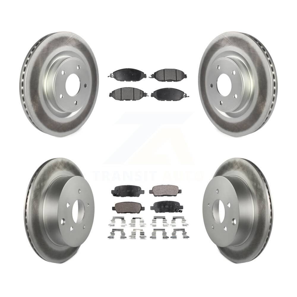 Transit Auto - KGF-101134 - Front and Rear Disc Brake Kits