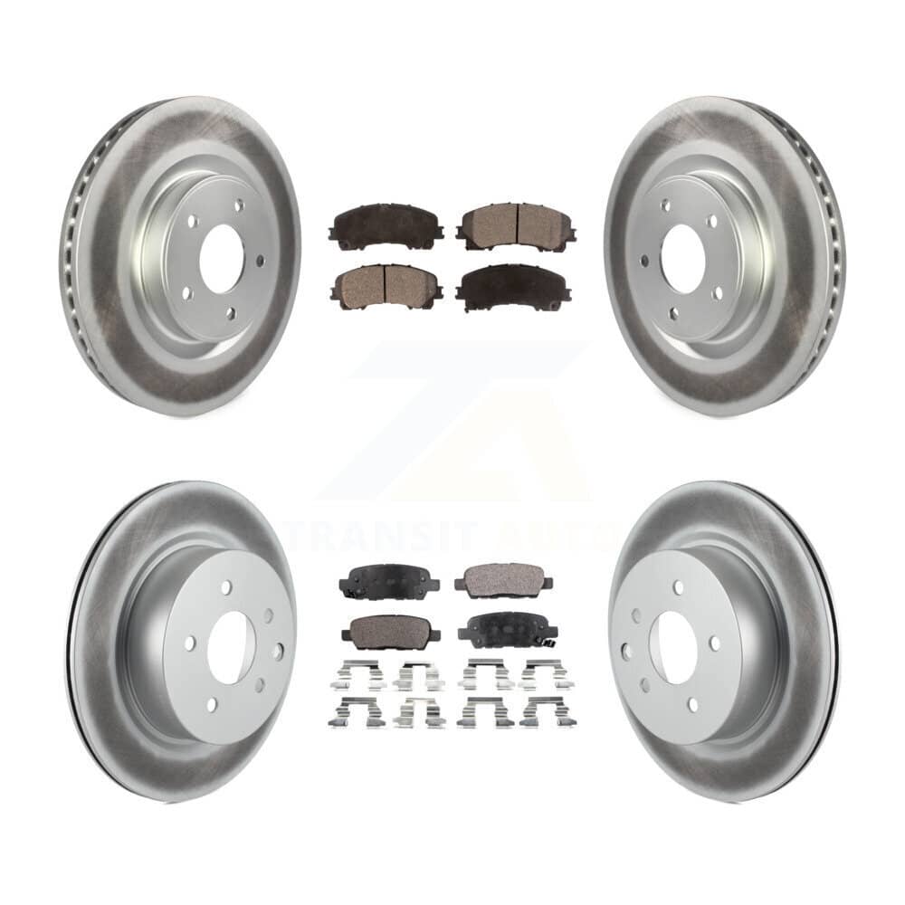 Transit Auto - KGF-101136 - Front and Rear Disc Brake Kits