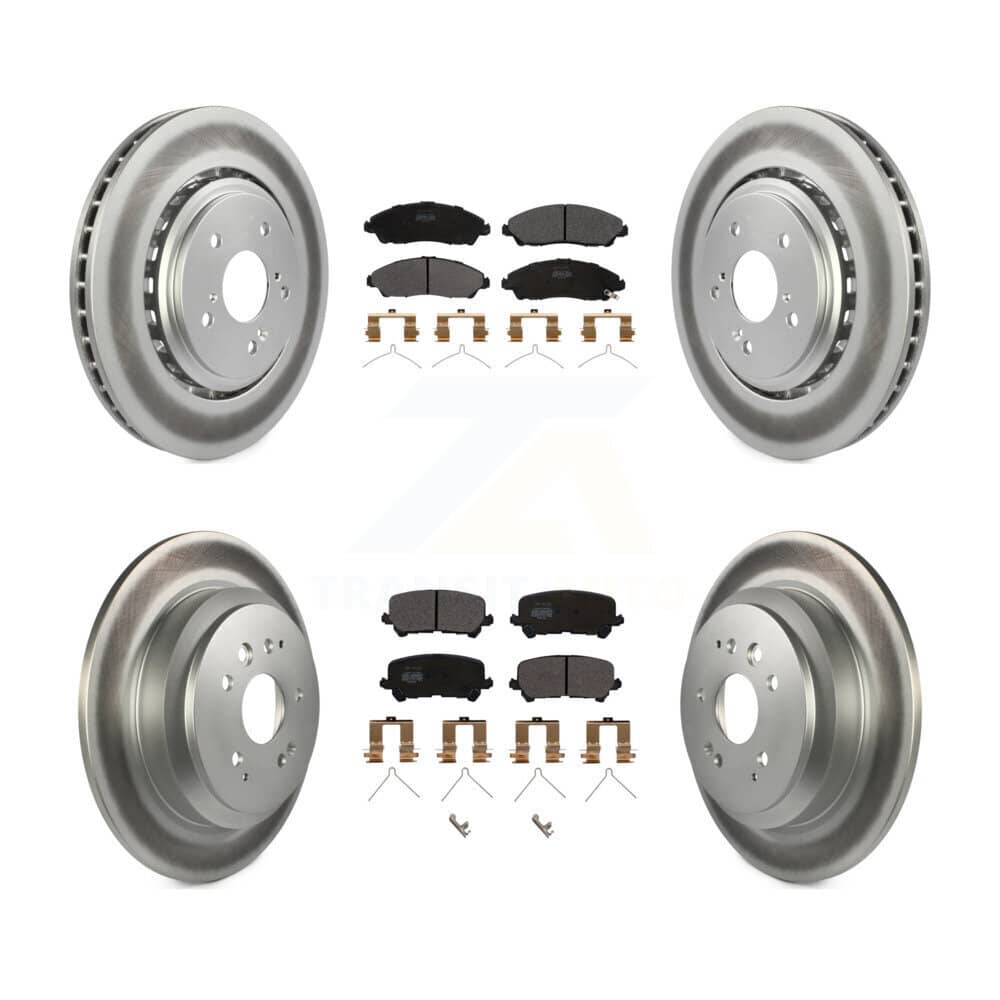 Transit Auto - KGF-101138 - Front and Rear Disc Brake Kits