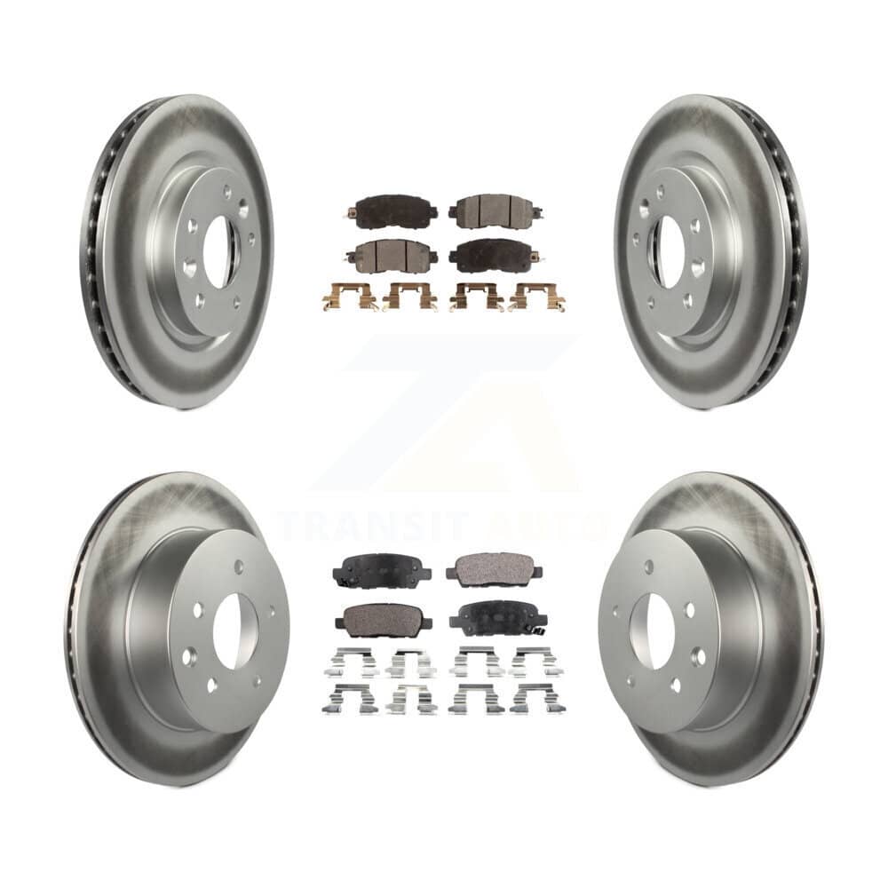 Transit Auto - KGF-101152 - Front and Rear Disc Brake Kits