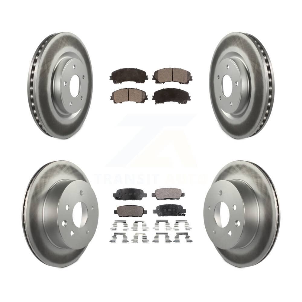 Transit Auto - KGF-101156 - Front and Rear Disc Brake Kits