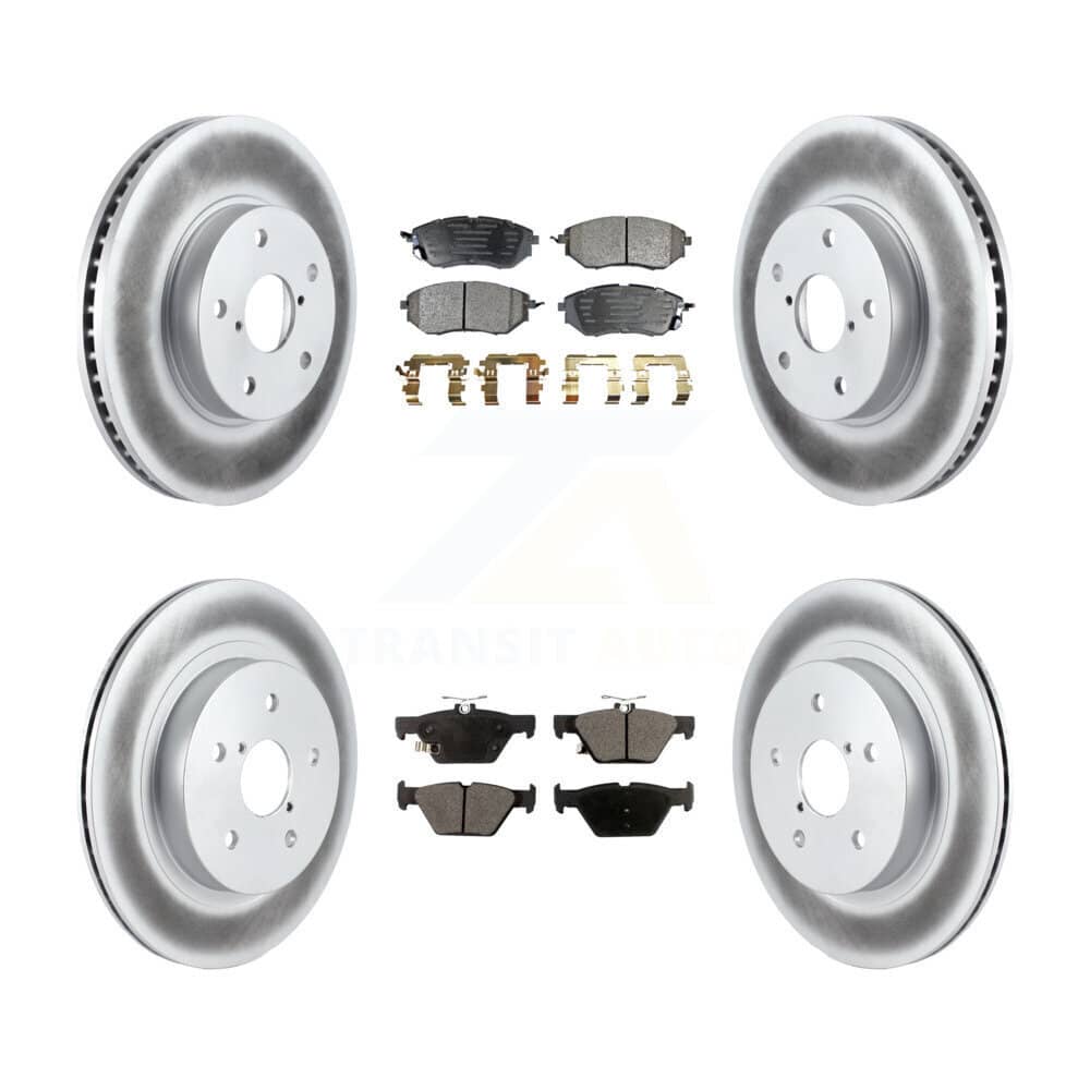 Transit Auto - KGF-101159 - Front and Rear Disc Brake Kits