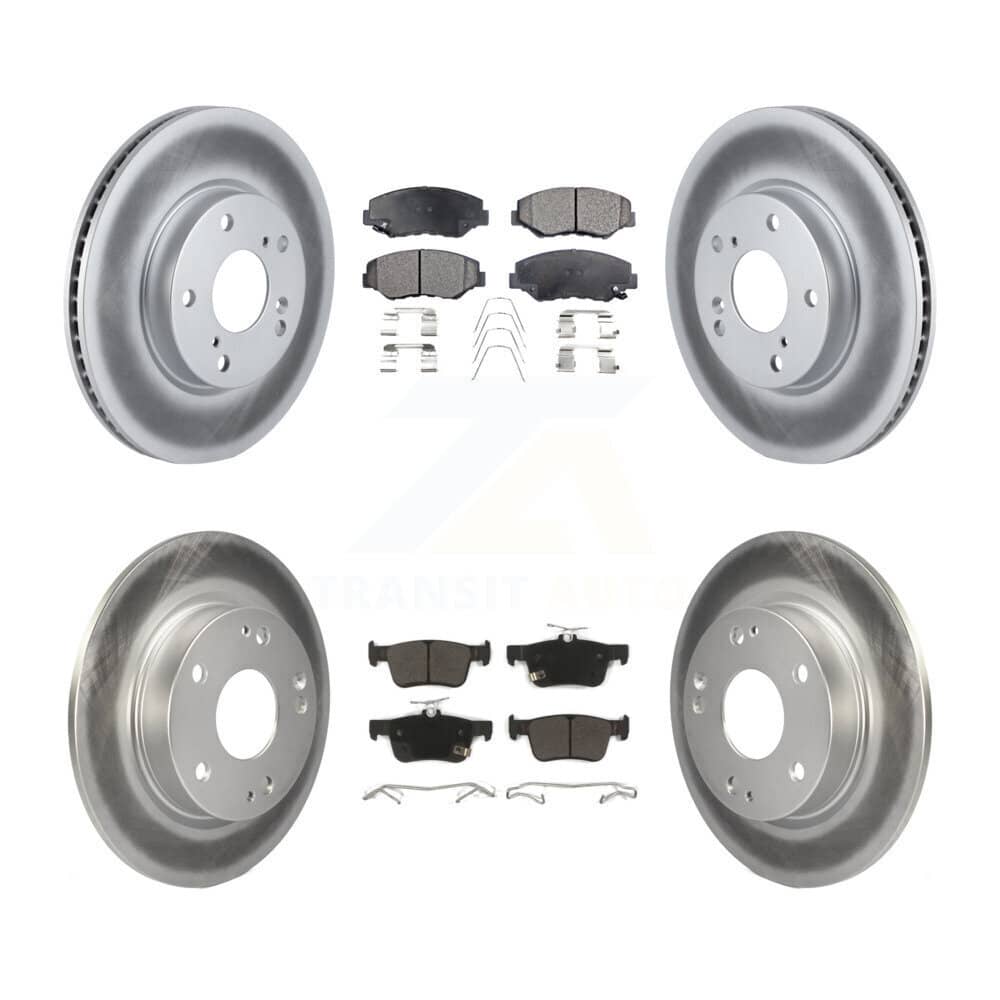 Transit Auto - KGF-101165 - Front and Rear Disc Brake Kits
