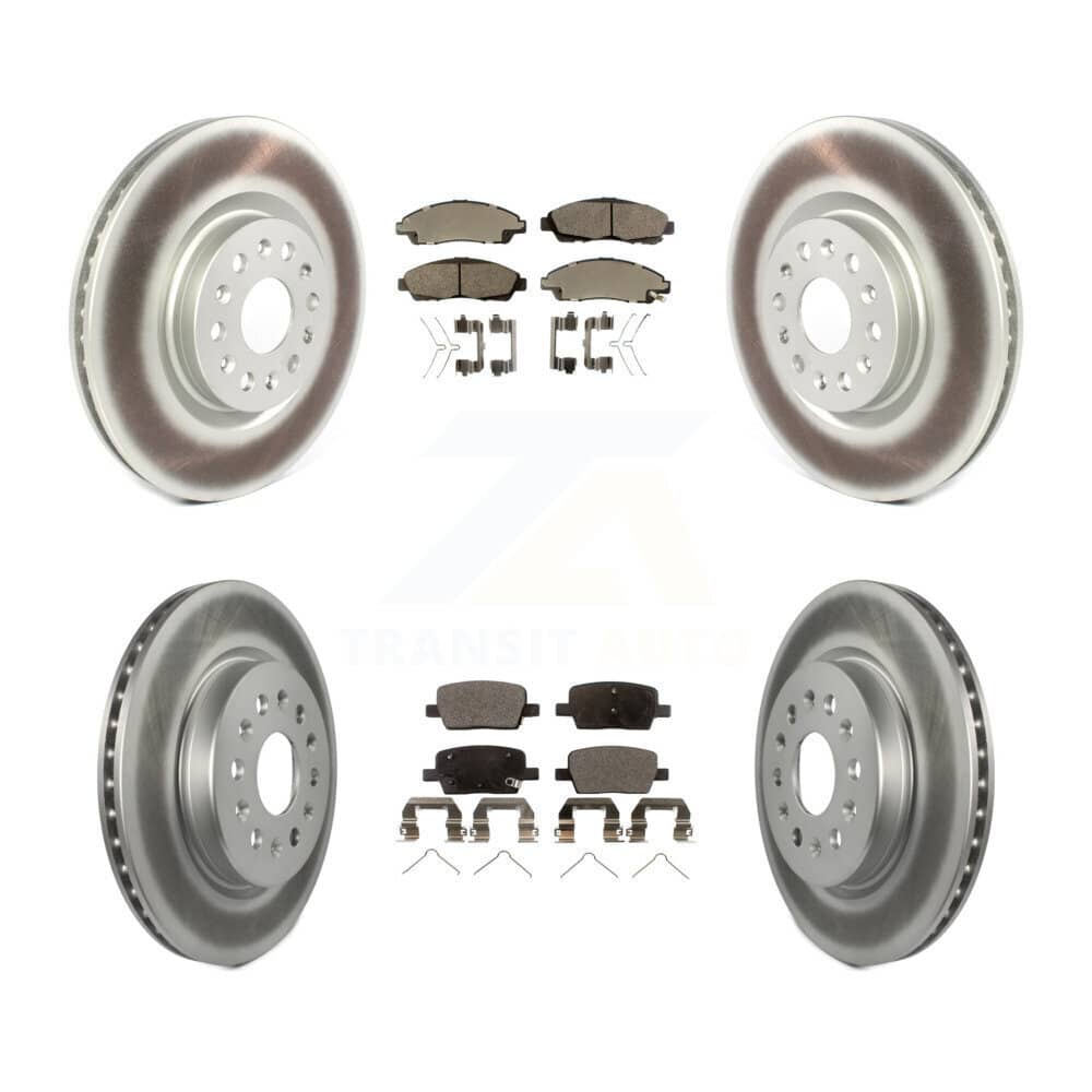Transit Auto - KGF-101187 - Front and Rear Disc Brake Kits