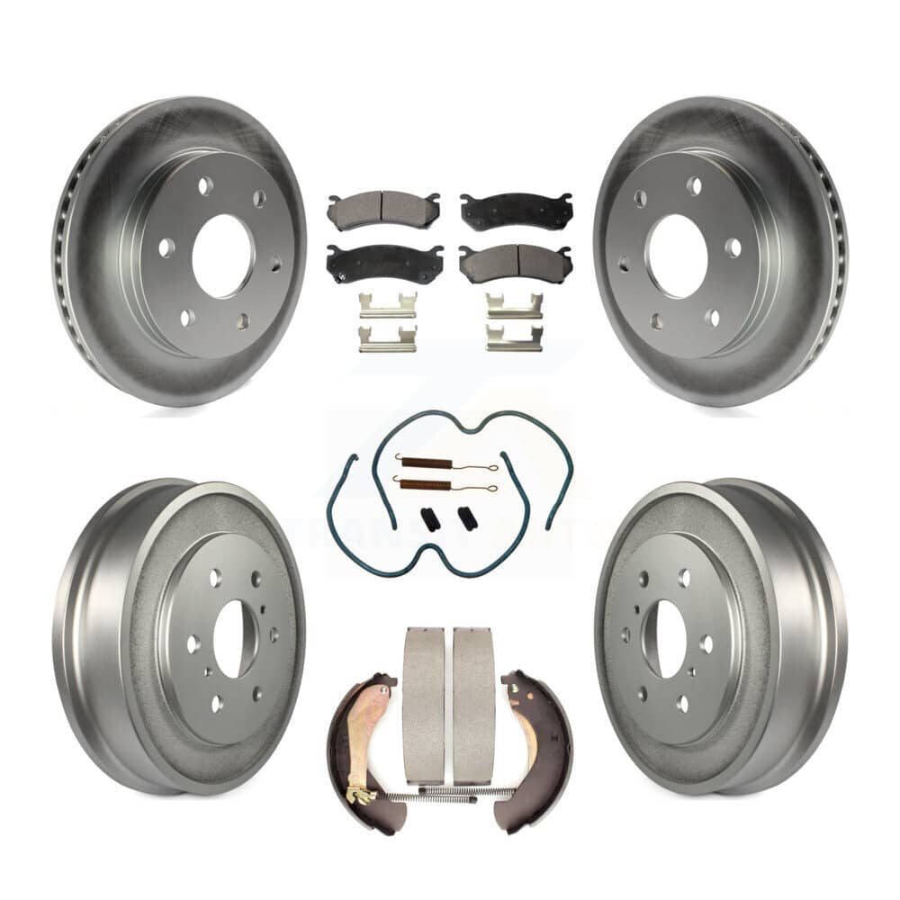 Transit Auto - KGF-101587 - Front and Rear Disc Brake Kits