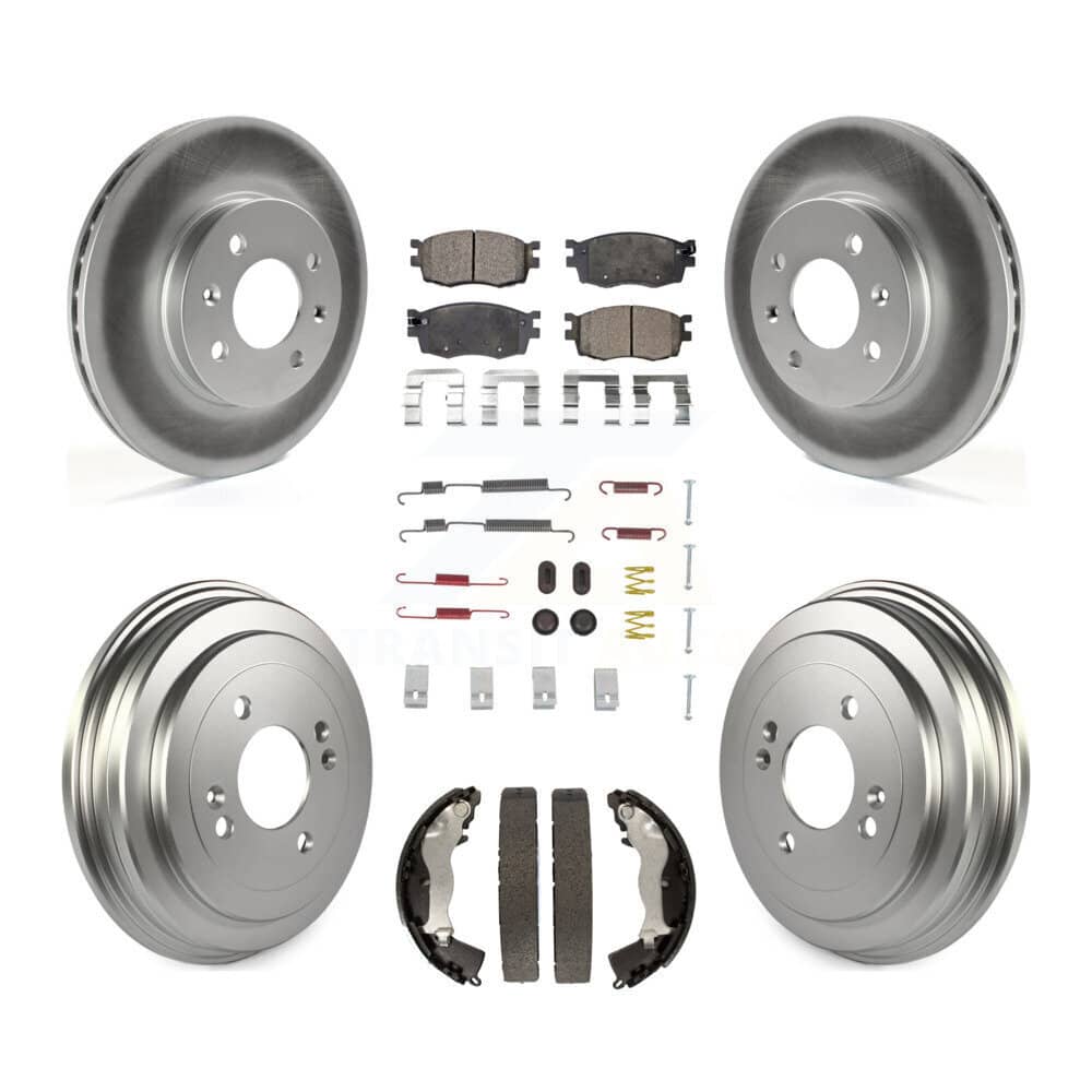 Transit Auto - KGF-101631 - Front and Rear Disc Brake Kits