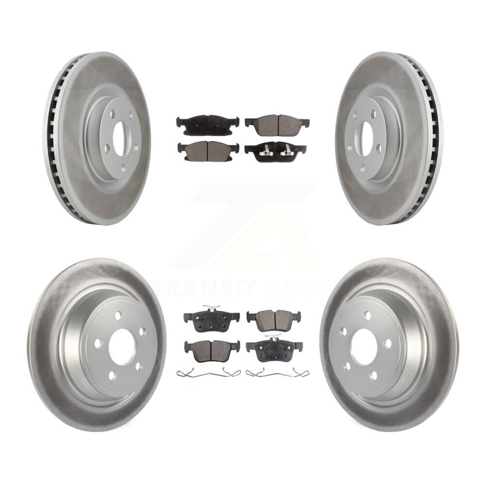 Transit Auto - KGF-101665 - Front and Rear Disc Brake Kits