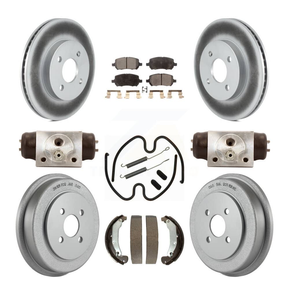 Transit Auto - KGF-101735 - Front and Rear Disc Brake Kits