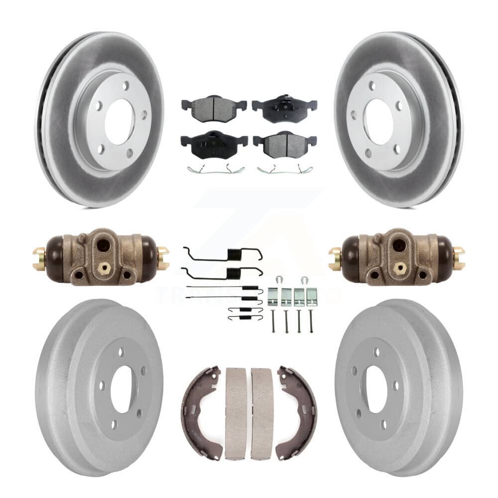 Transit Auto - KGF-101749 - Front and Rear Disc Brake Kits