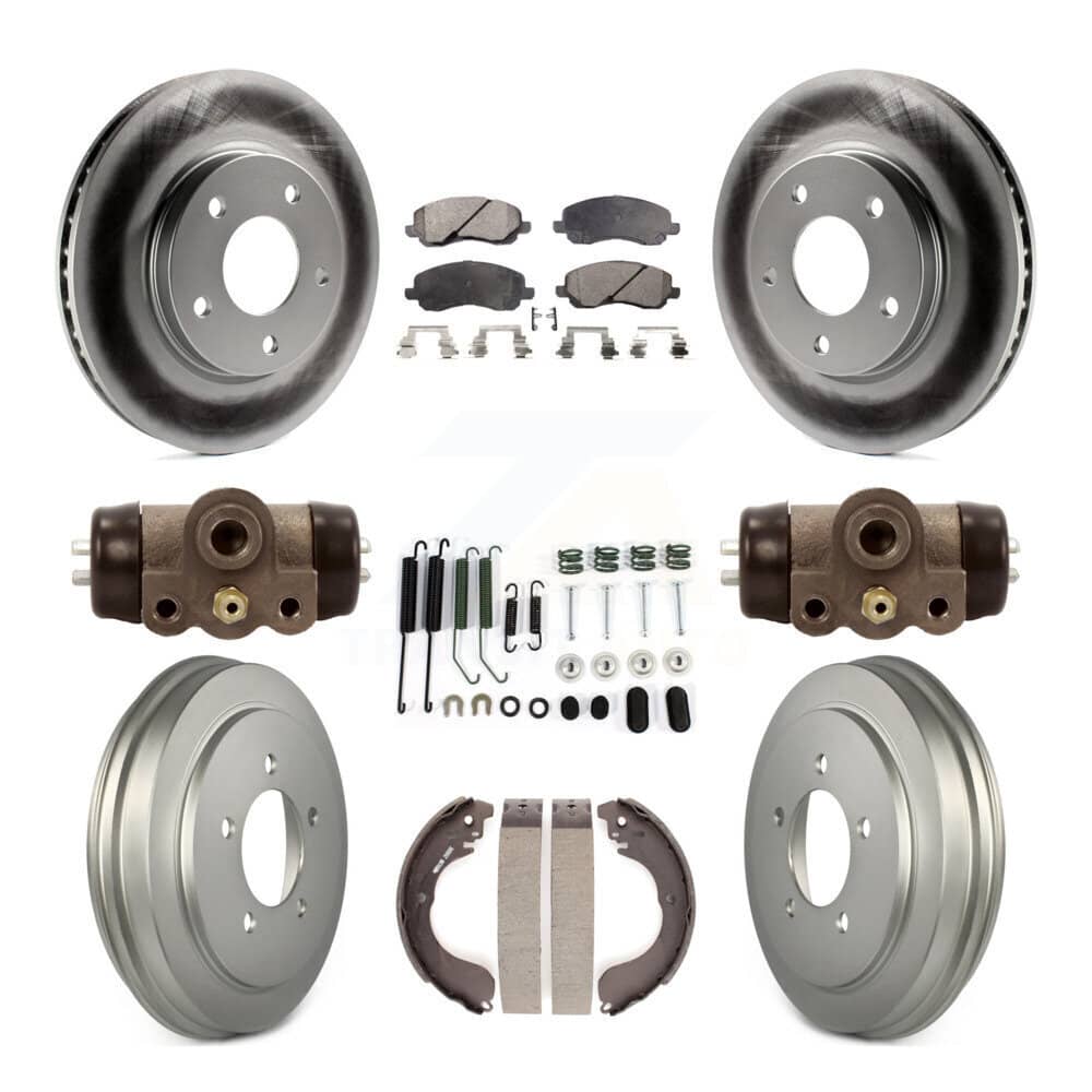 Transit Auto - KGF-101754 - Front and Rear Disc Brake Kits