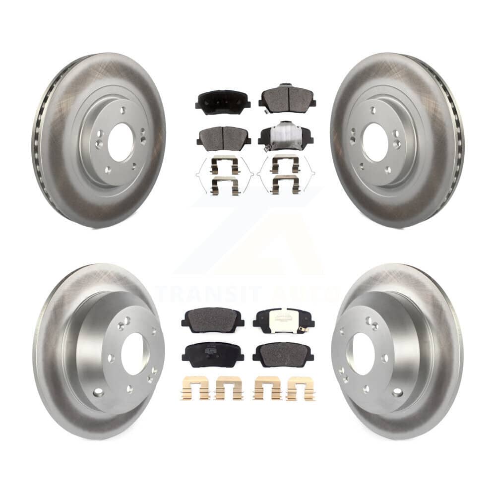 Transit Auto - KGF-101812 - Front and Rear Disc Brake Kits