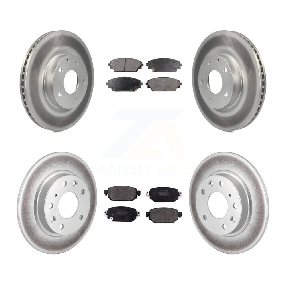 Transit Auto - KGF-101816 - Front and Rear Disc Brake Kits