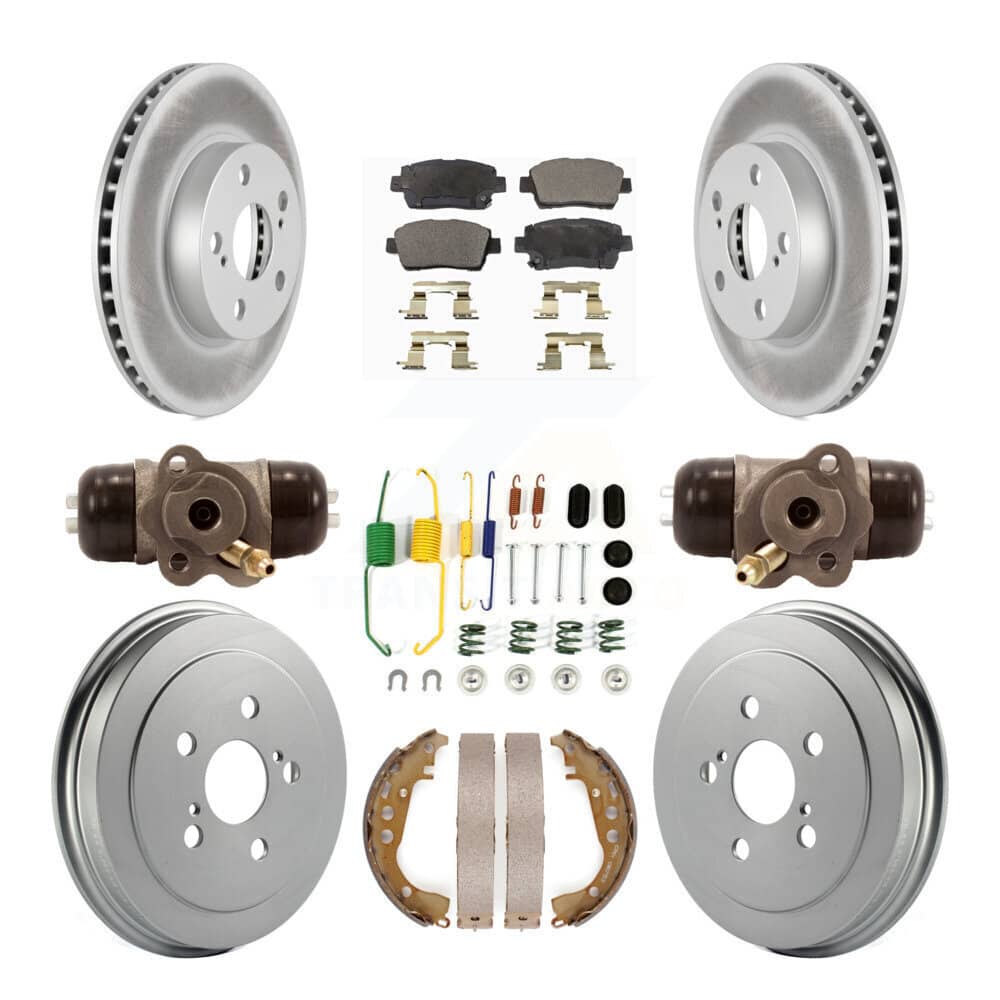 Transit Auto - KGF-101827 - Front and Rear Disc Brake Kits