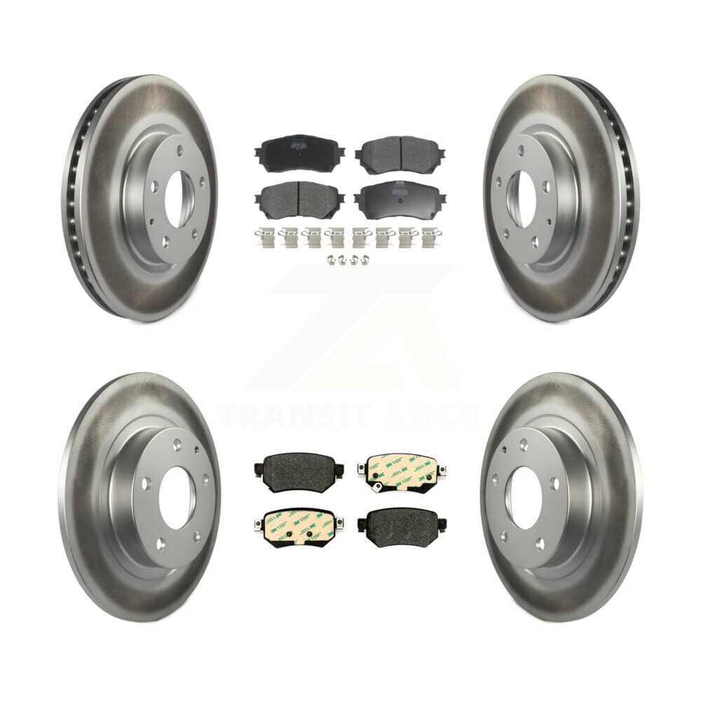 Transit Auto - KGF-101854 - Front and Rear Disc Brake Kits