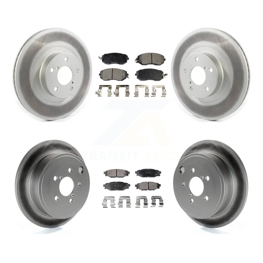 Transit Auto - KGF-101972 - Front and Rear Disc Brake Kits