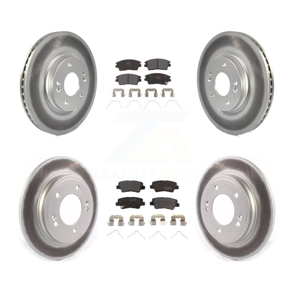 Transit Auto - KGF-102008 - Front and Rear Disc Brake Kits