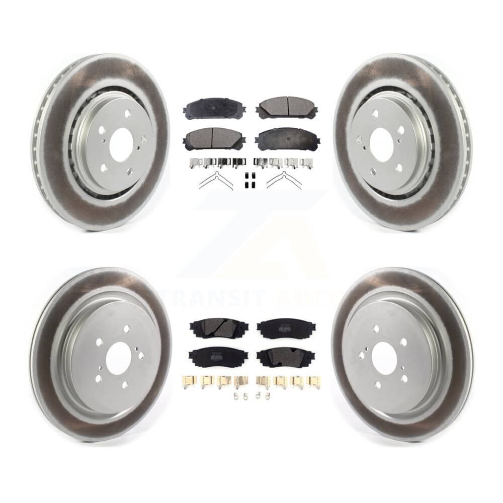 Transit Auto - KGF-102014 - Front and Rear Disc Brake Kits