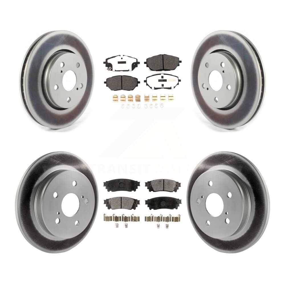 Transit Auto - KGF-102033 - Front and Rear Disc Brake Kits