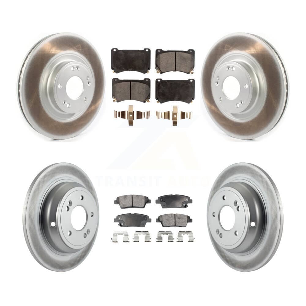 Transit Auto - KGF-102107 - Front and Rear Disc Brake Kits