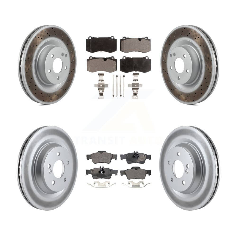 Transit Auto - KGF-102108 - Front and Rear Disc Brake Kits