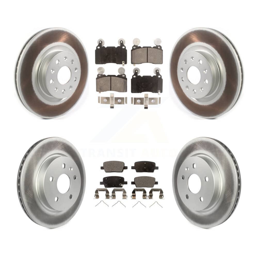 Transit Auto - KGF-102214 - Front and Rear Disc Brake Kits