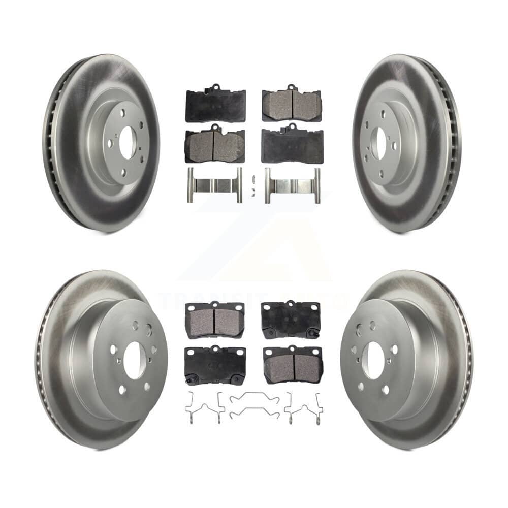 Transit Auto - KGF-102218 - Front and Rear Disc Brake Kits