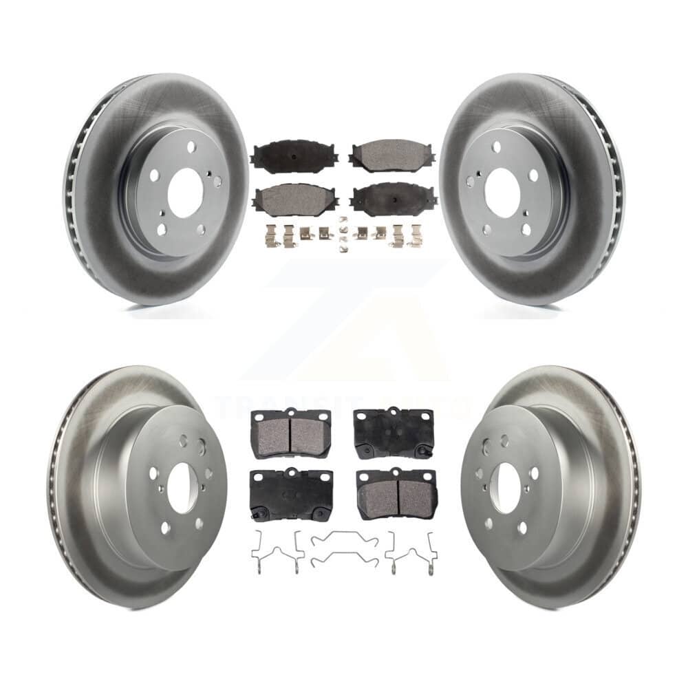Transit Auto - KGF-102236 - Front and Rear Disc Brake Kits