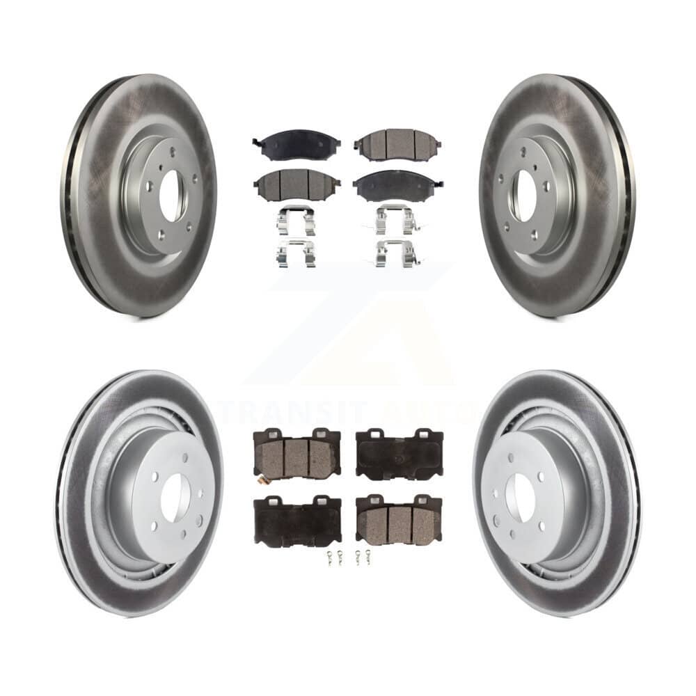 Transit Auto - KGF-102245 - Front and Rear Disc Brake Kits