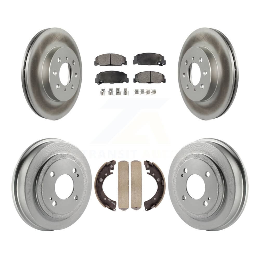 Transit Auto - KGF-102372 - Front and Rear Disc Brake Kits