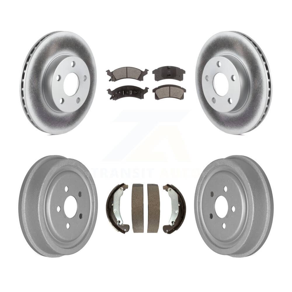 Transit Auto - KGF-102410 - Front and Rear Disc Brake Kits