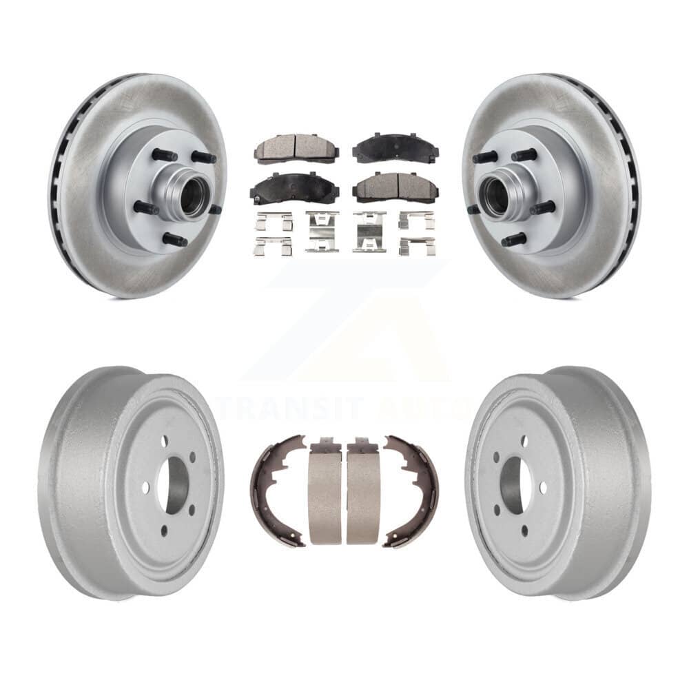Transit Auto - KGF-102416 - Front and Rear Disc Brake Kits