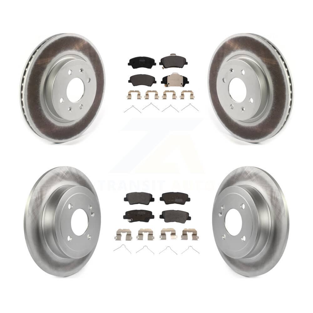 Transit Auto - KGF-102424 - Front and Rear Disc Brake Kits