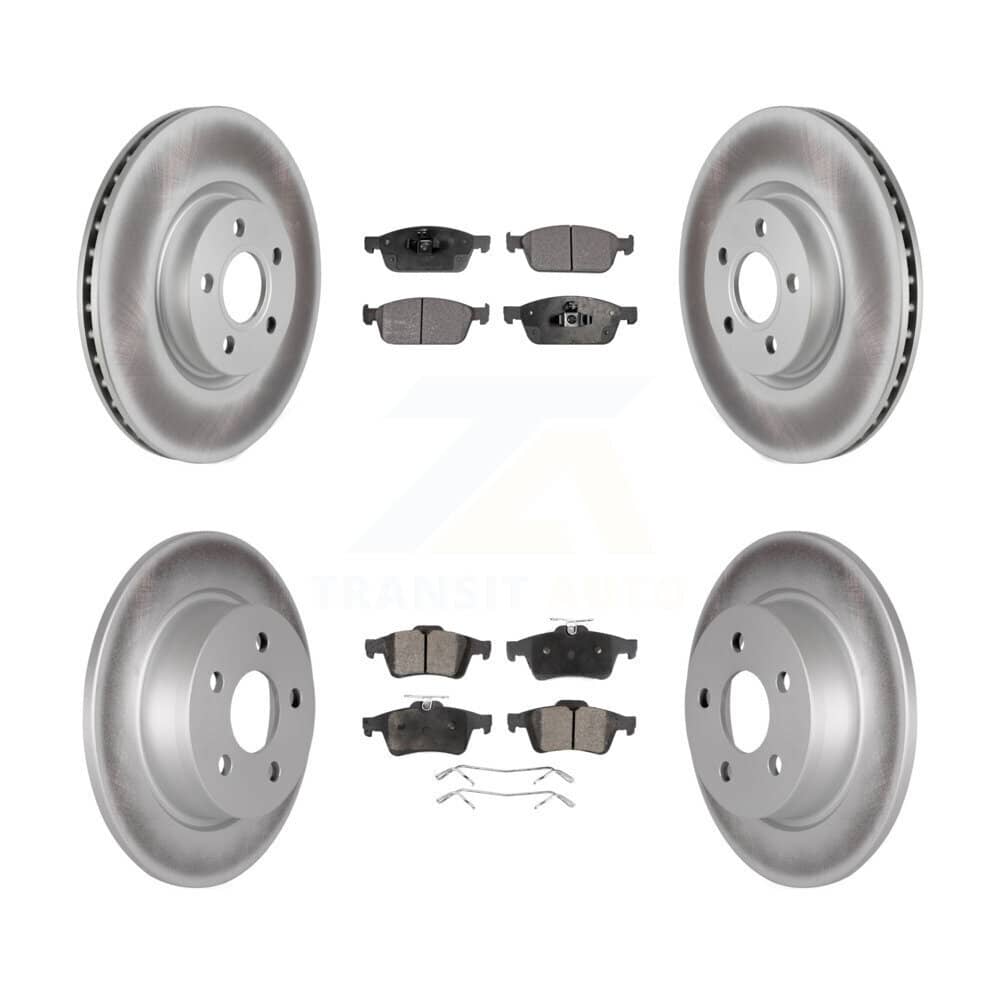 Transit Auto - KGF-102481 - Front and Rear Disc Brake Kits
