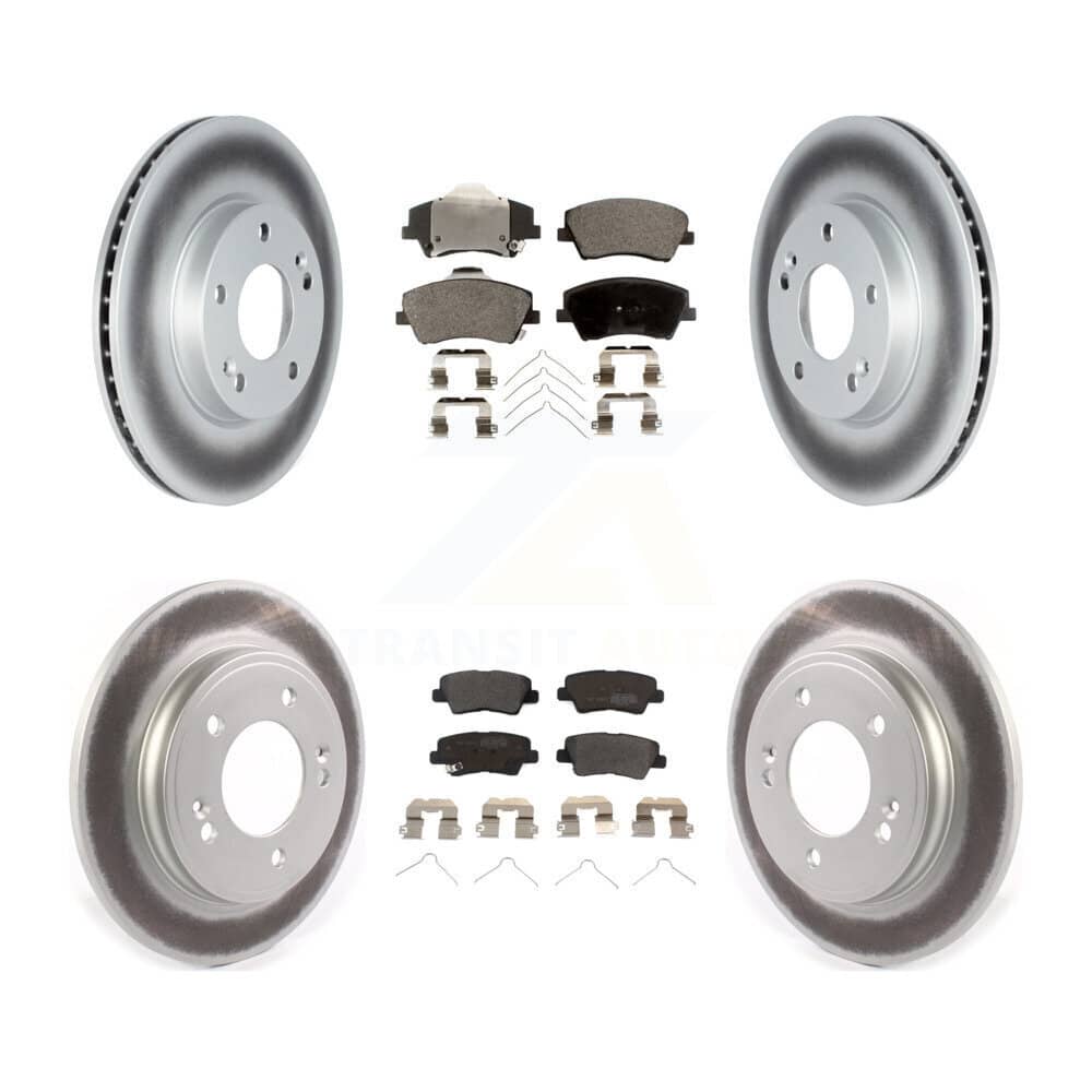 Transit Auto - KGF-102586 - Front and Rear Disc Brake Kits