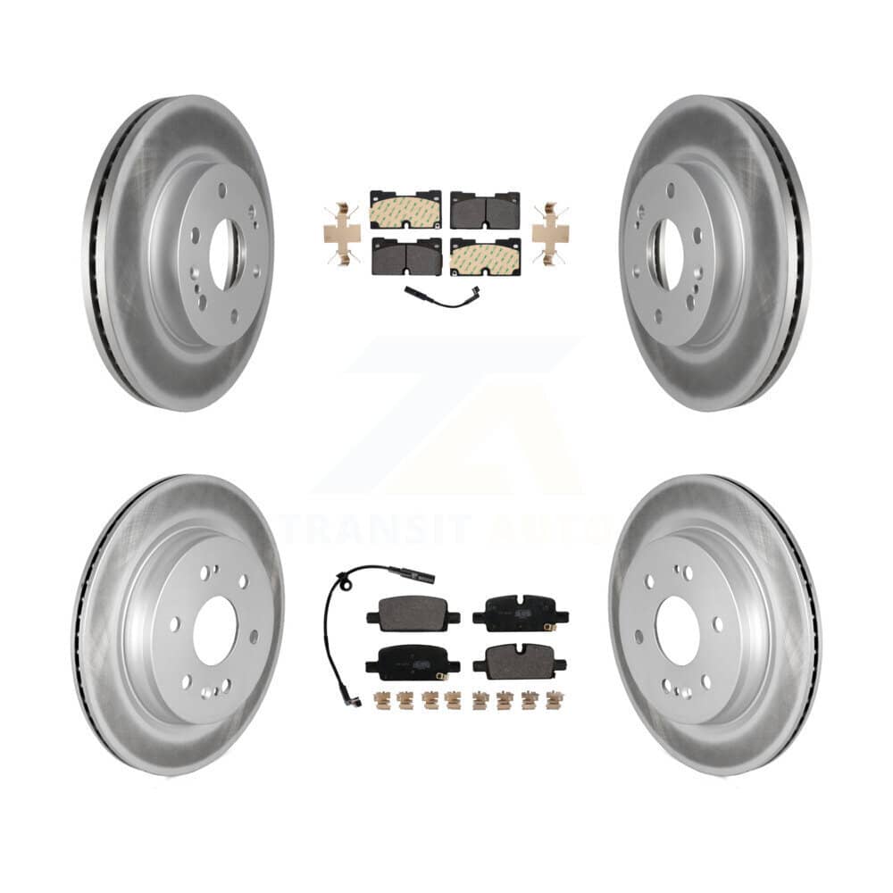 Transit Auto - KGF-102624 - Front and Rear Disc Brake Kits