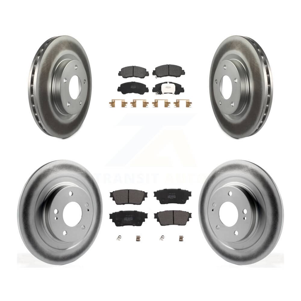 Transit Auto - KGF-102674 - Front and Rear Disc Brake Kits
