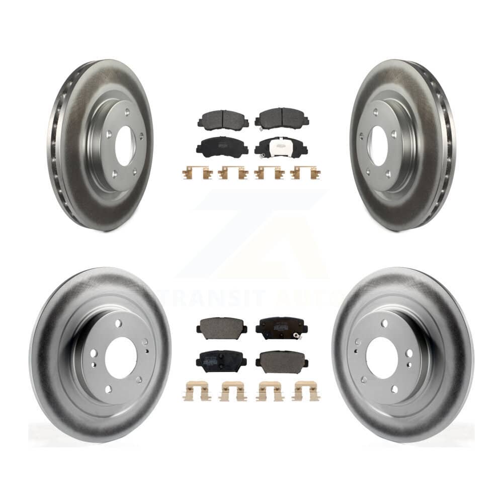 Transit Auto - KGF-102675 - Front and Rear Disc Brake Kits