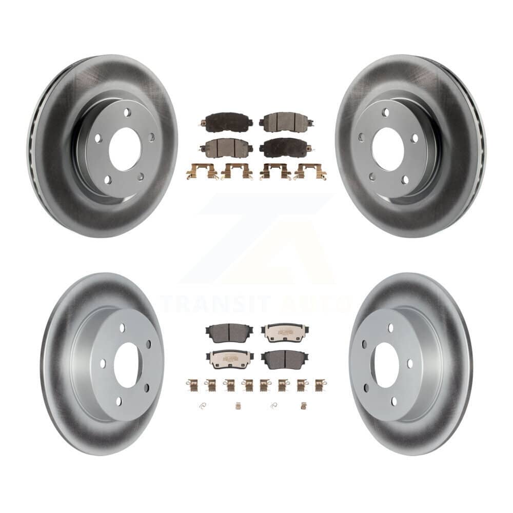 Transit Auto - KGF-102677 - Front and Rear Disc Brake Kits