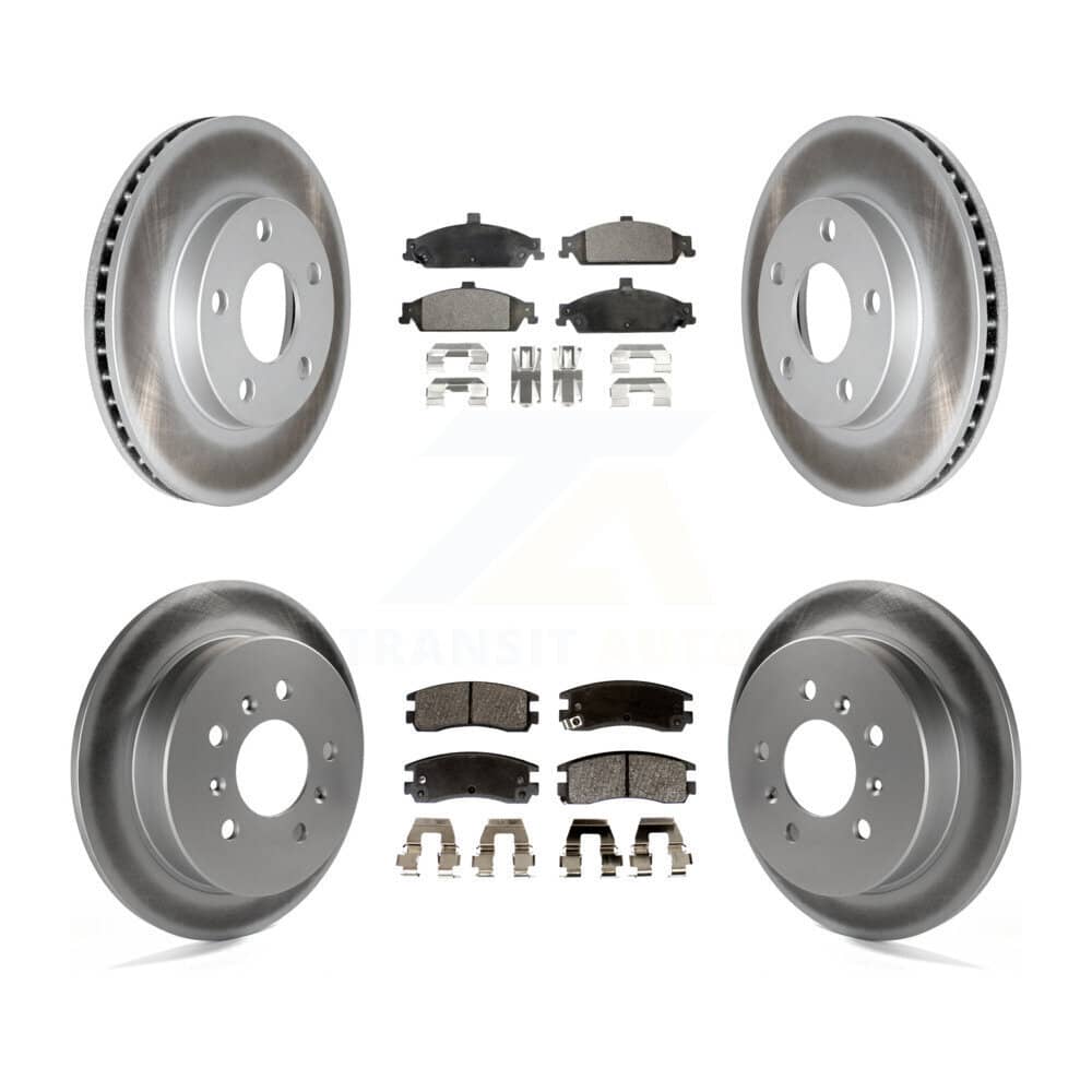 Transit Auto - KGF-102699 - Front and Rear Disc Brake Kits