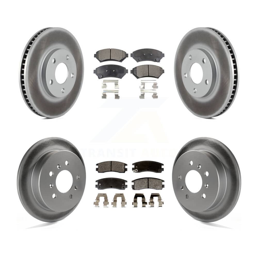 Transit Auto - KGF-102706 - Front and Rear Disc Brake Kits