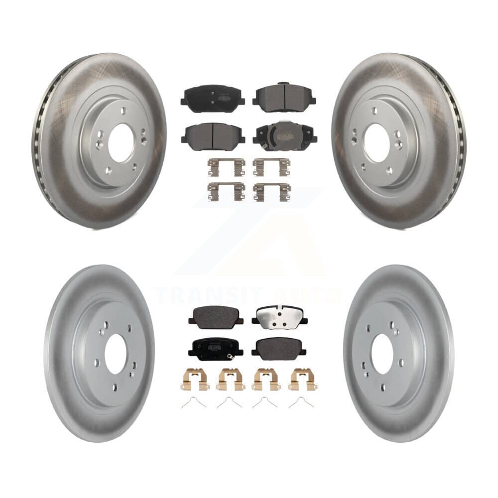 Transit Auto - KGF-102709 - Front and Rear Disc Brake Kits