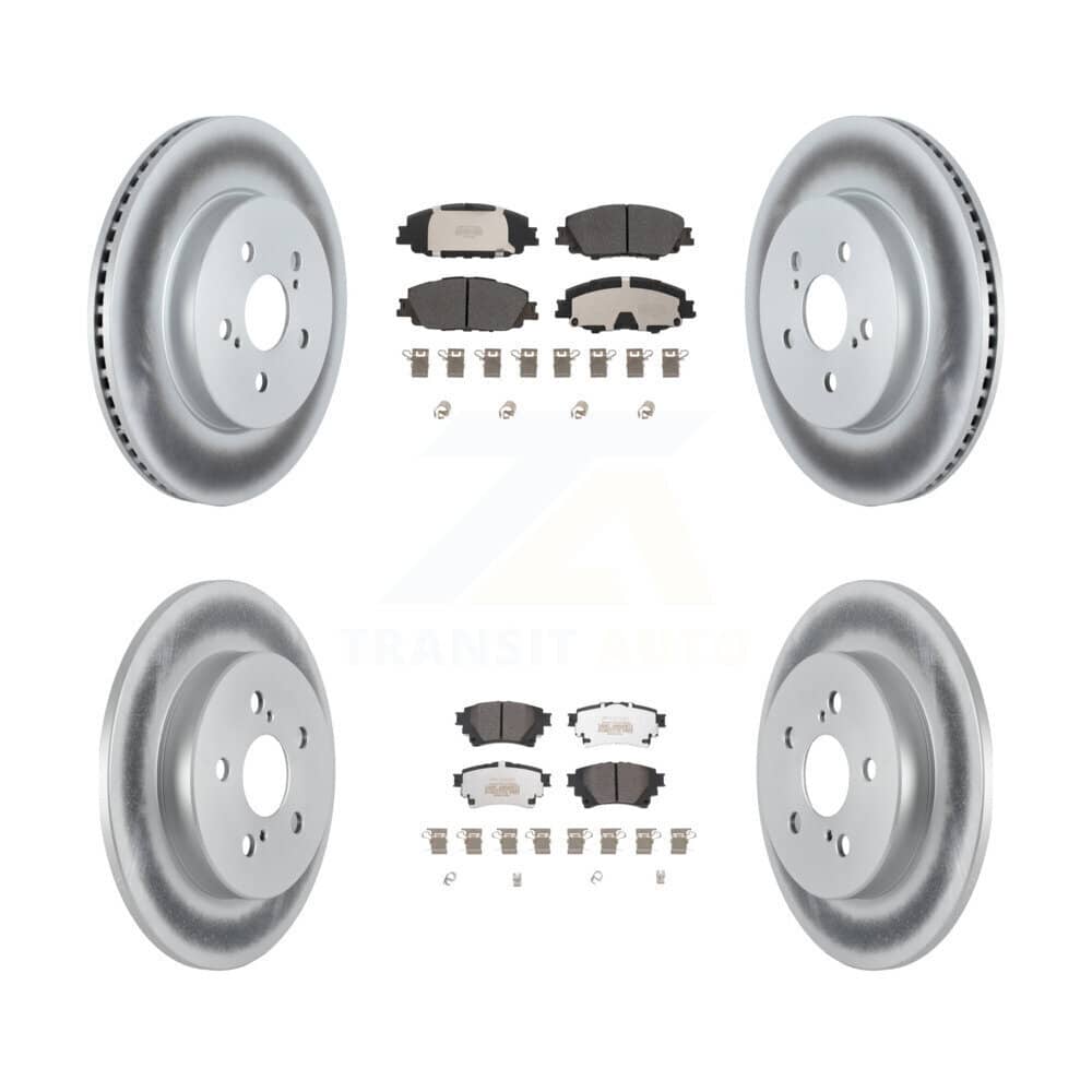 Transit Auto - KGF-102721 - Front and Rear Disc Brake Kits