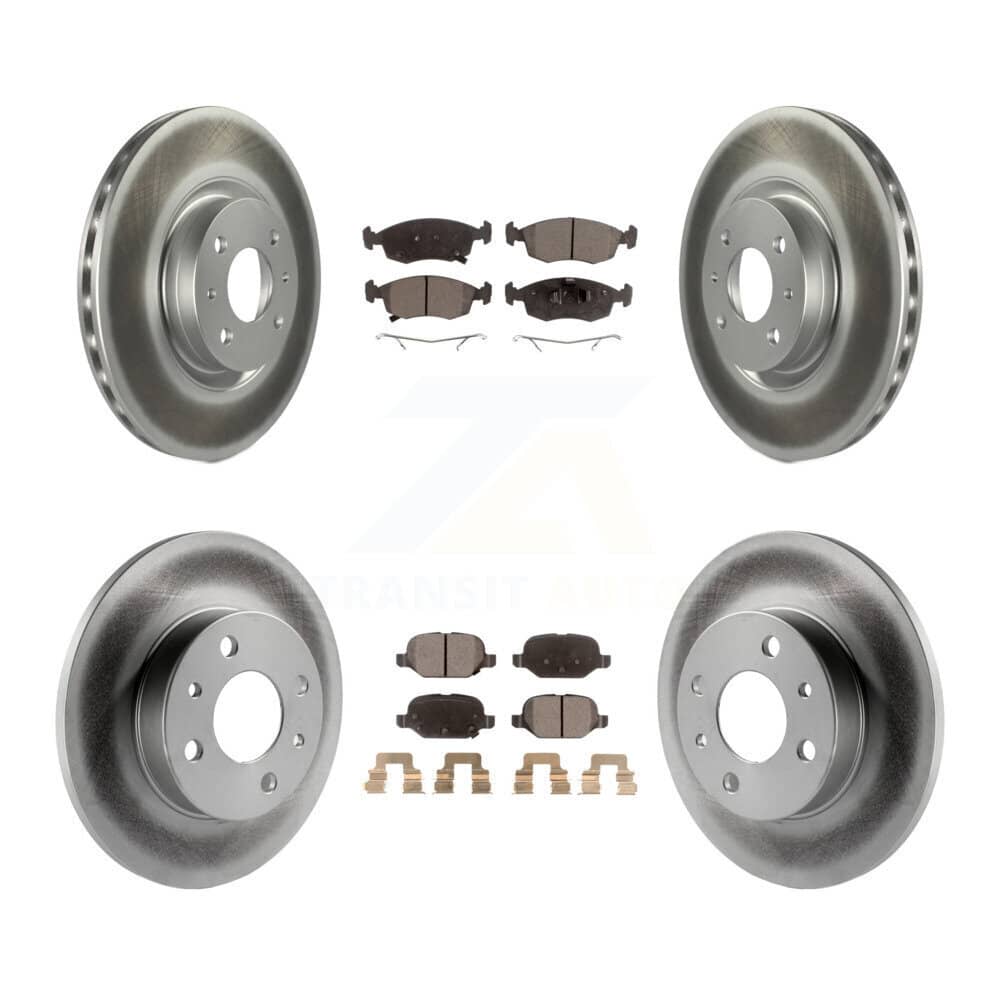 Transit Auto - KGF-102763 - Front and Rear Disc Brake Kits
