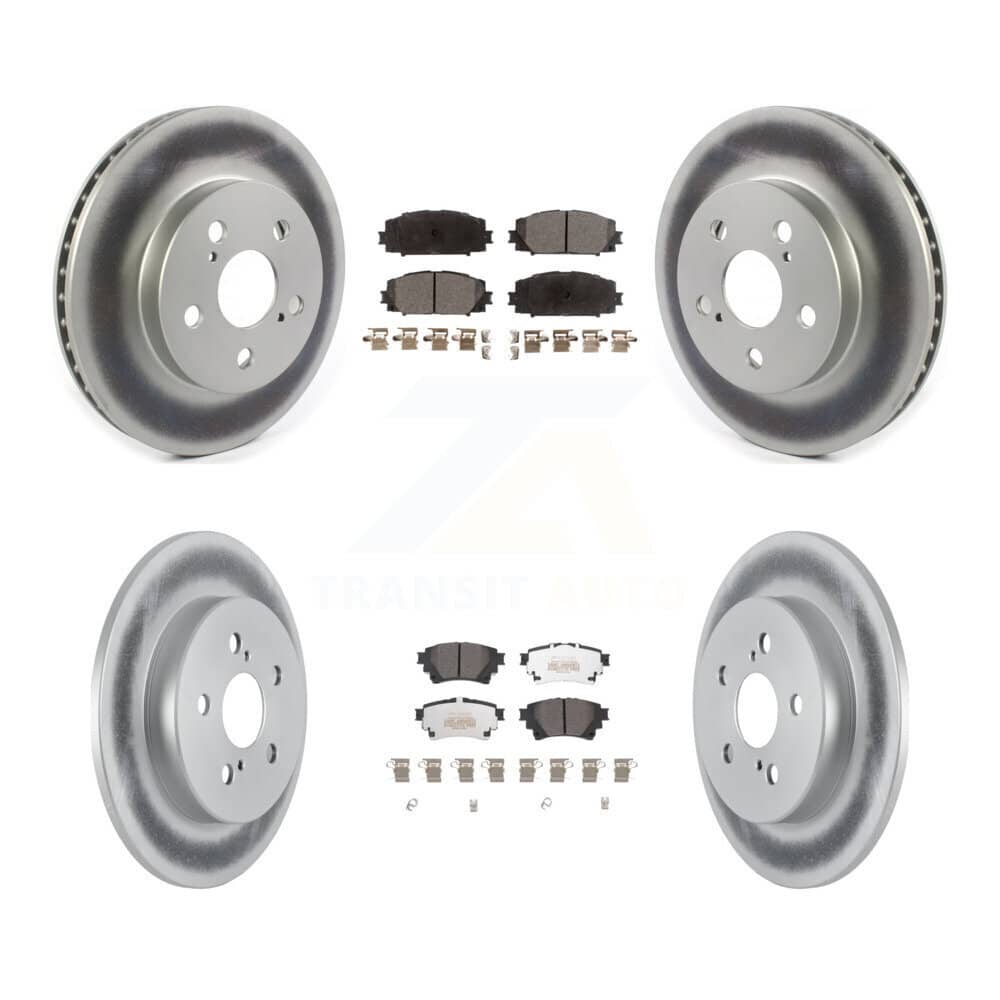 Transit Auto - KGF-102804 - Front and Rear Disc Brake Kits