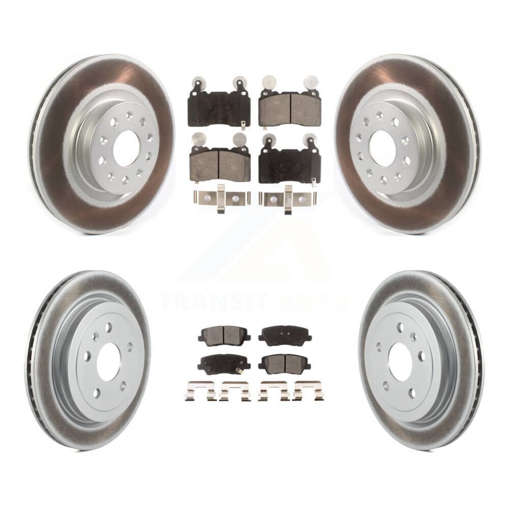 Transit Auto - KGF-102809 - Front and Rear Disc Brake Kits