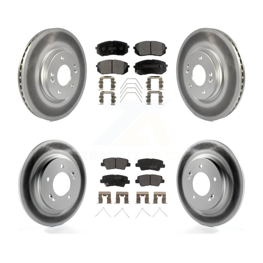 Transit Auto - KGF-102856 - Front and Rear Disc Brake Kits